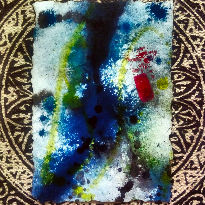 an acrylic painting