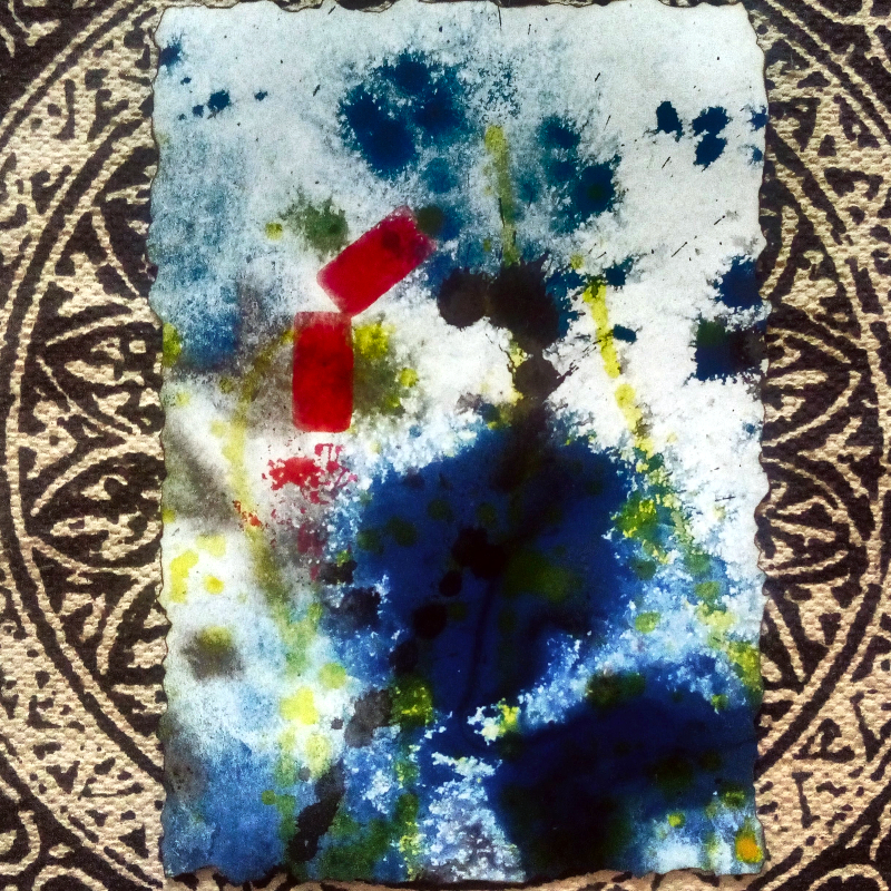 an acrylic painting