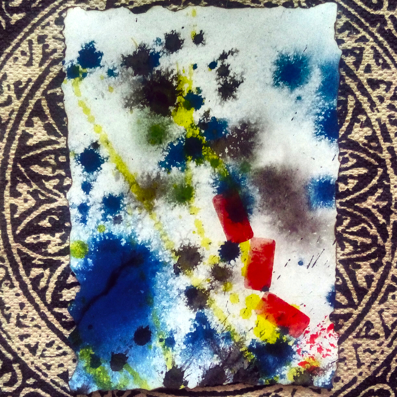 an acrylic painting
