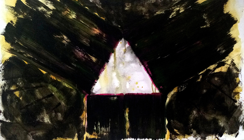 an acrylic painting